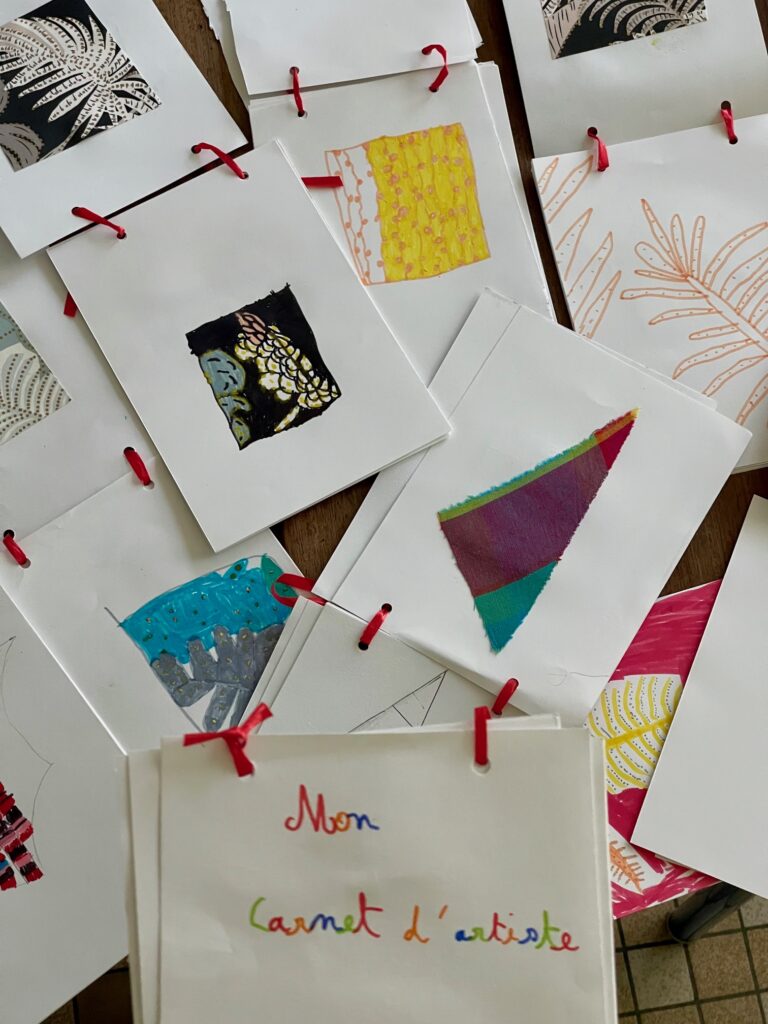 Carnet d'artiste CE1